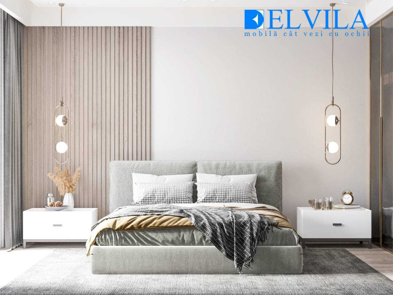 Liniște și echilibru: mobila dormitor care promovează un somn odihnitor și relaxare